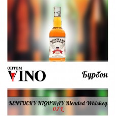Бурбон Kentucky Highway Blended Whiskey 0.7 л